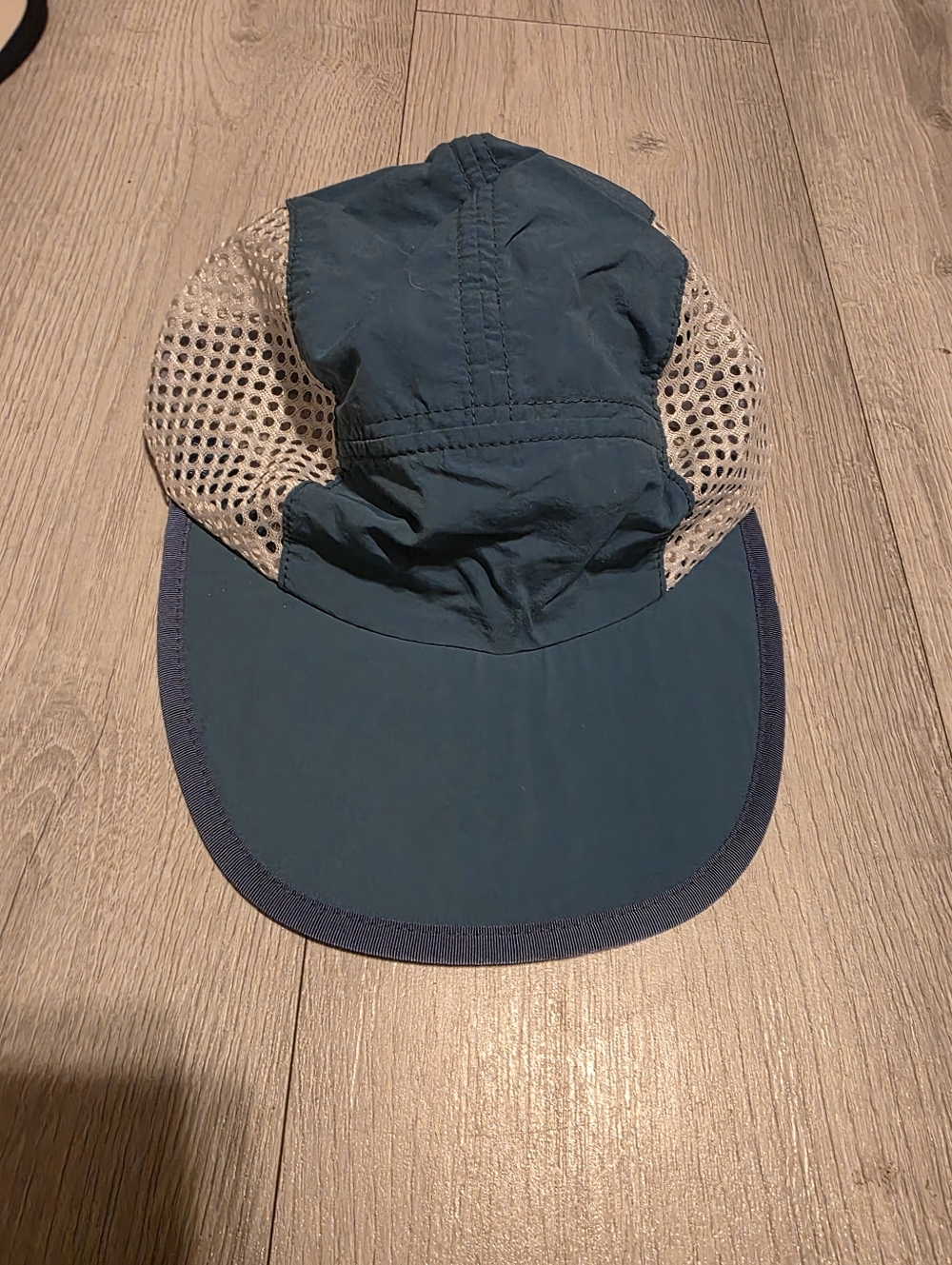 Patagonia Teal and Navy Men's Hat - Adjustable
